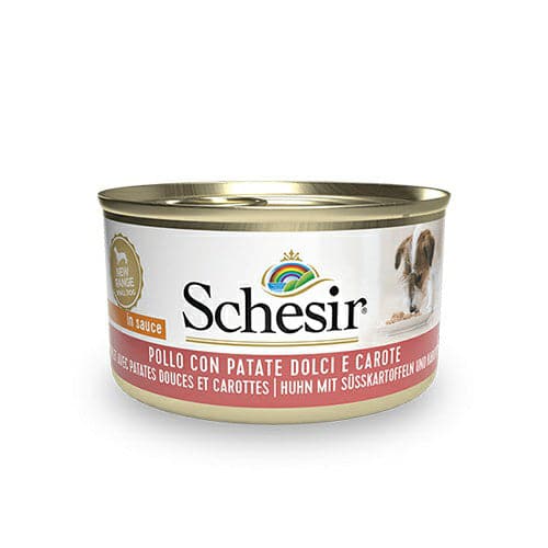 Chicken and Carrot Cheese Wet Food for Adult Dogs 84g