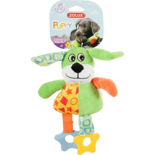 Zolux plush toy for small dogs in the shape of a puppy