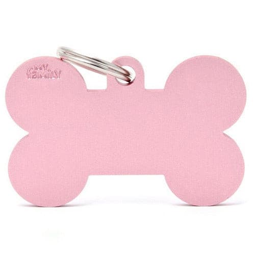 My Family Extra Large Bone Pendant Pink