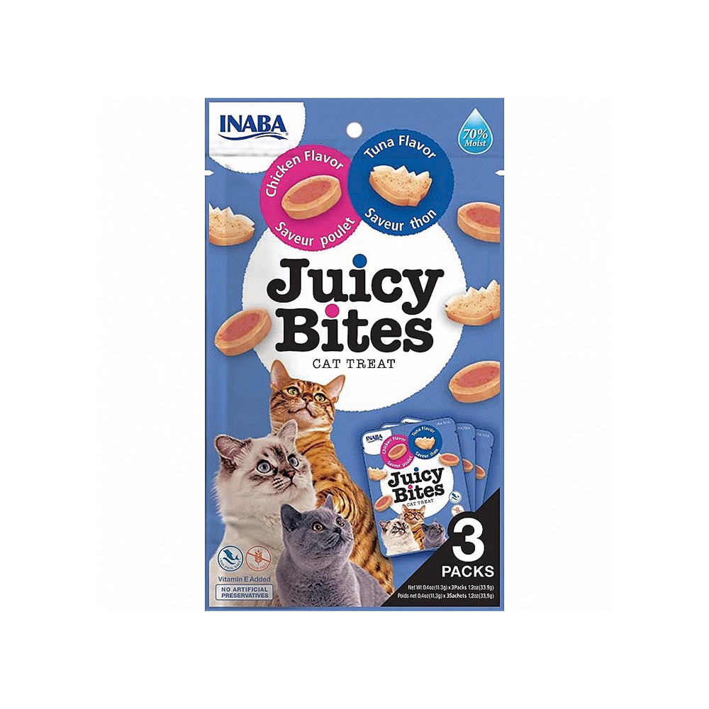 Churro Moist Reward Tuna & Chicken 3*11g