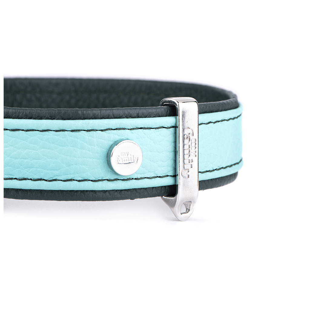 My Family Firenze Green Leather Collar