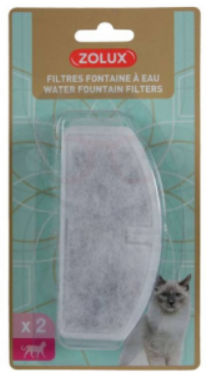 Zolux water fountain filter 2pcs