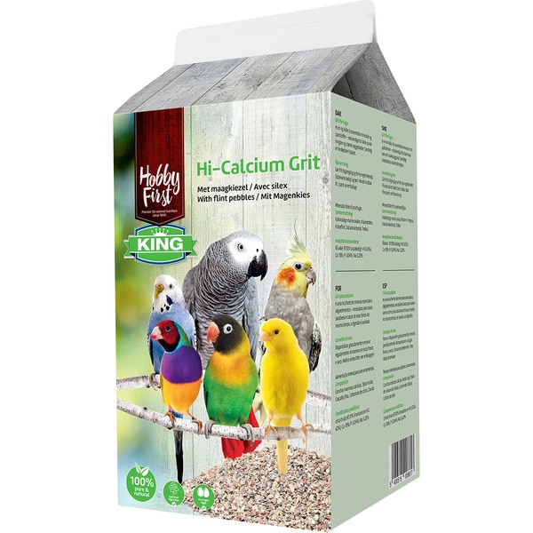 King Hobby First High Calcium Tablets with Flint Stone
