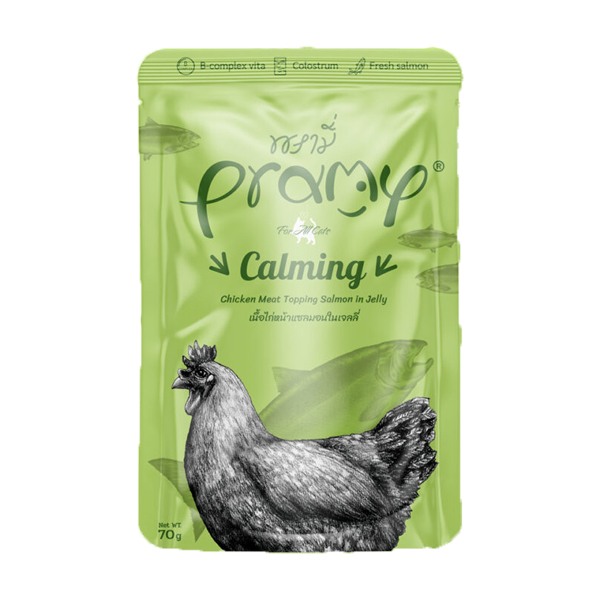 Brami Wet Food Chicken with Salmon in Jelly for Kittens and Adults 70g