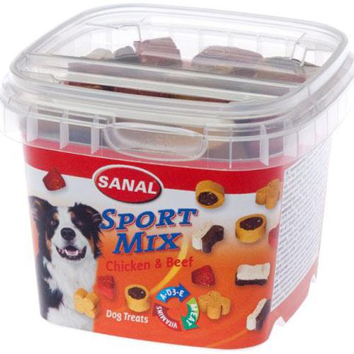Sanal Dog Sport Mix Chicken And Beef 100g