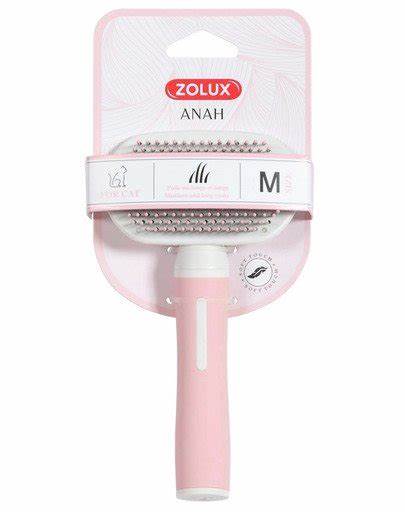Zolux cat brush for detangling and removing loose fur.