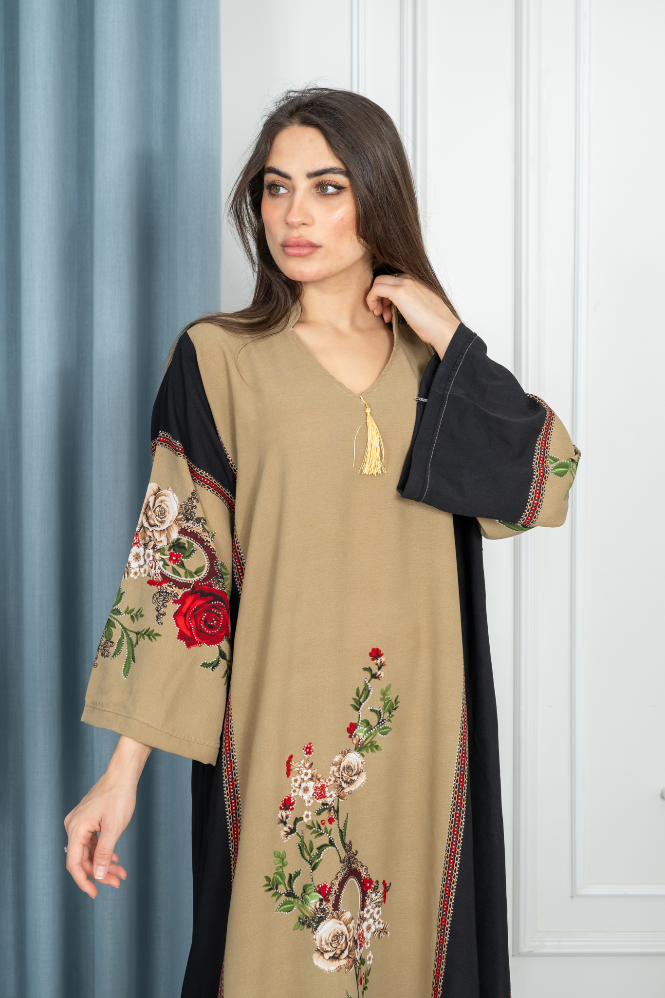 جلابية نسائية قطن طبي