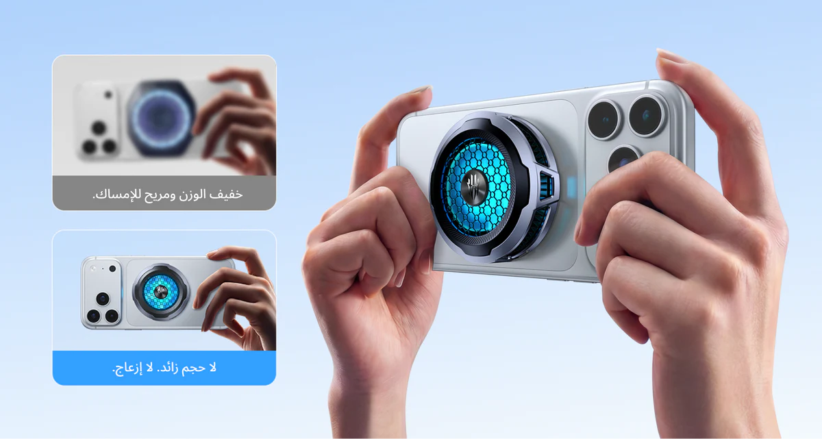 REDMAGIC Cryo Cooler 8 Air gaming phone cooler with advanced cooling system