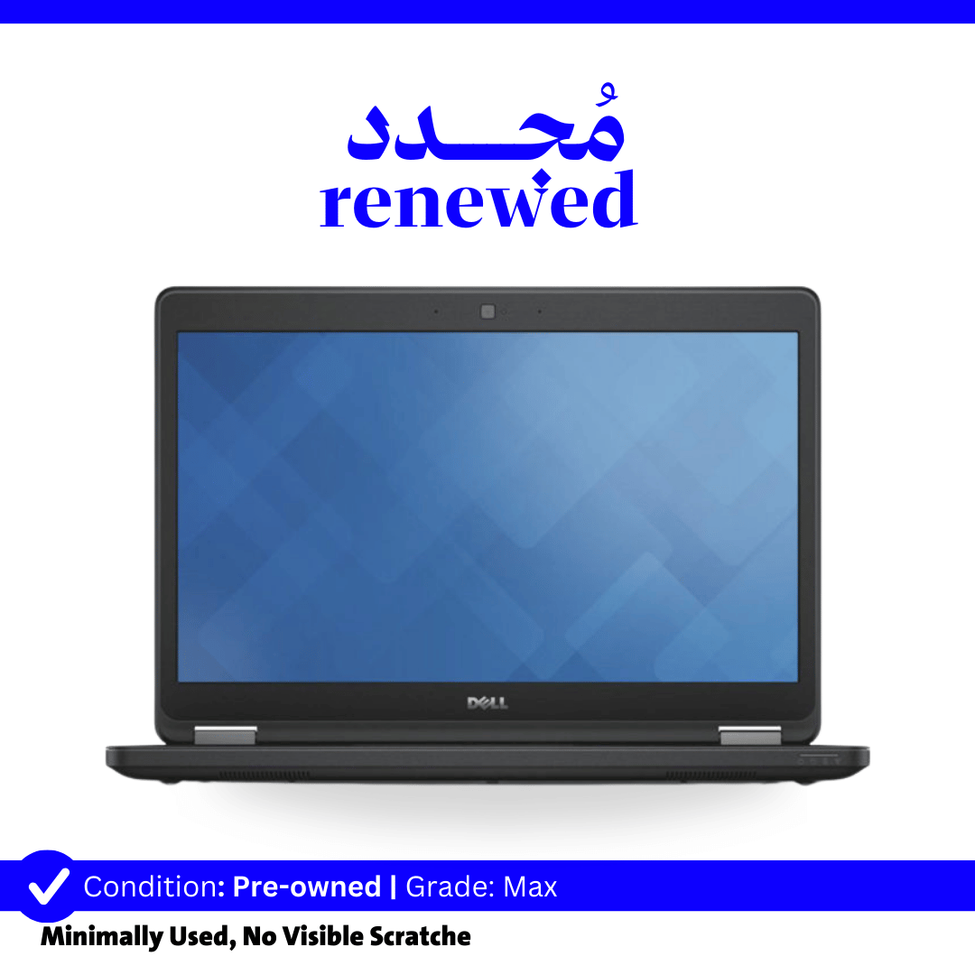 لابتوب ديل لاتيتيود E7490 مجدد معالج i7 الجيل الثامن SSD 512 جيجا ويندوز 10 برو