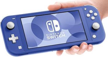 Nintendo Switch Lite Blue Handheld Console - Asas Store