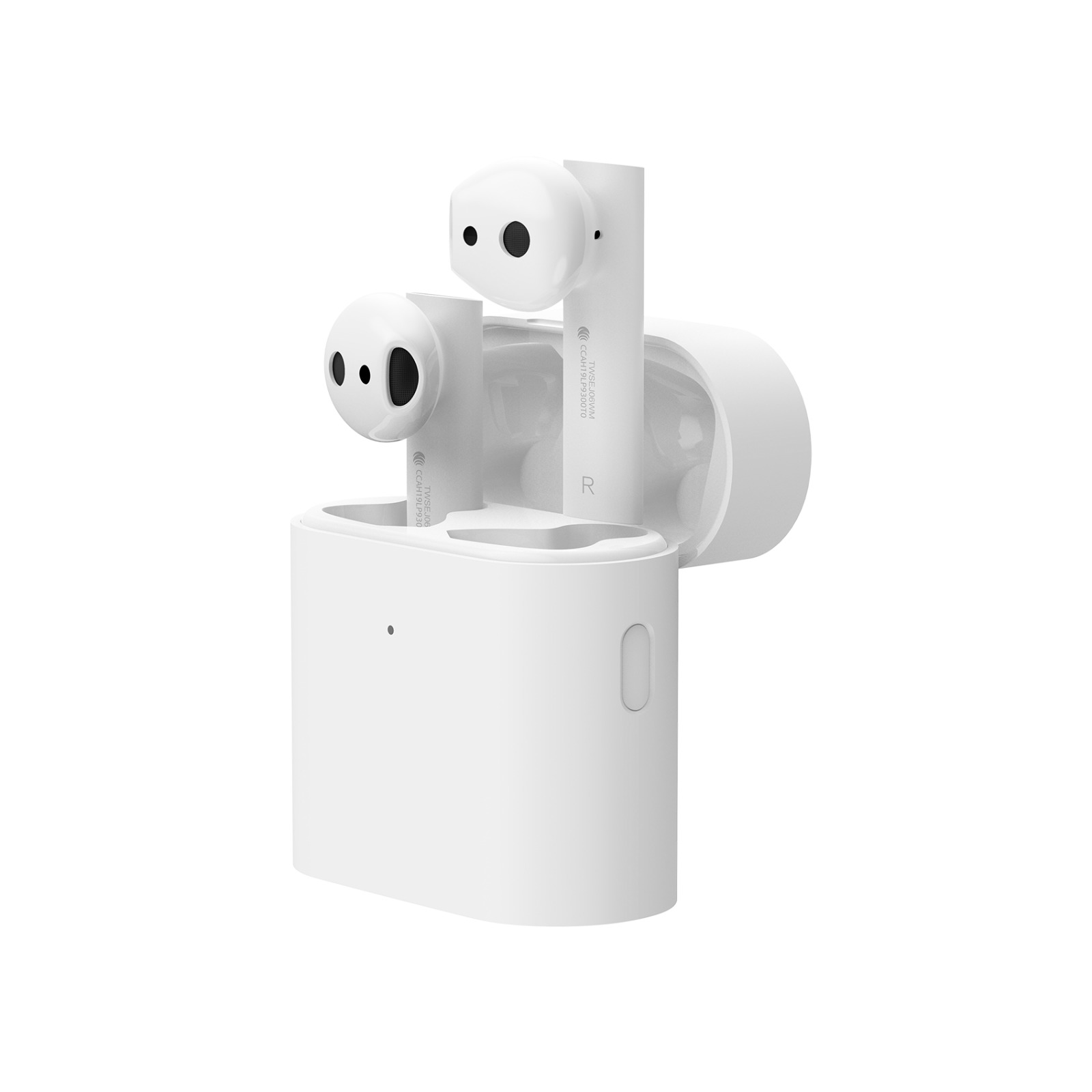 سماعة شاومي Mi True Wireless Earphones 2S لاسلكية حقيقية بمكبر 14.2 مم وشحن لاسلكي Qi وبطارية 24 ساعة