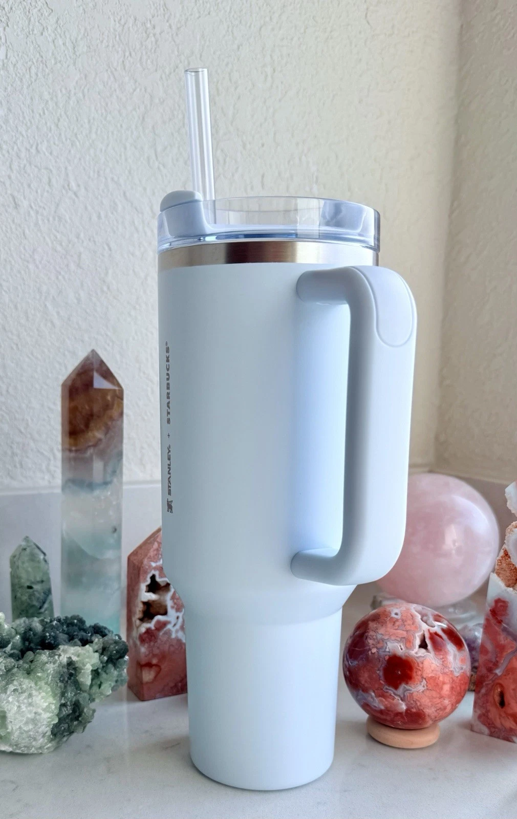 Starbucks x Stanley Spring Pastel Aqua 40oz Cup