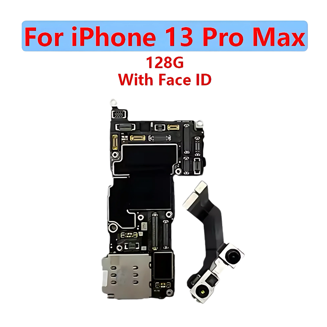 Motherboard for iPhone 13 Pro Max with Face ID 128GB