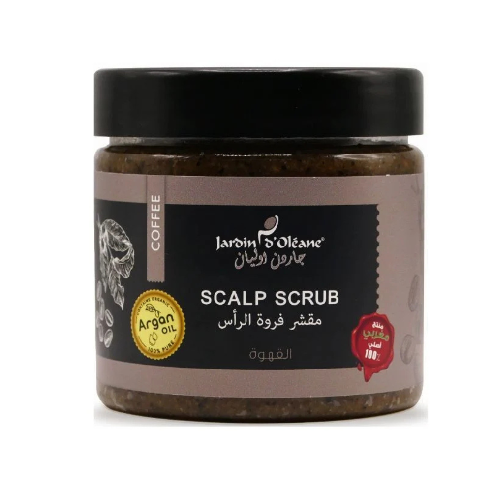 Coffee scalp scrub