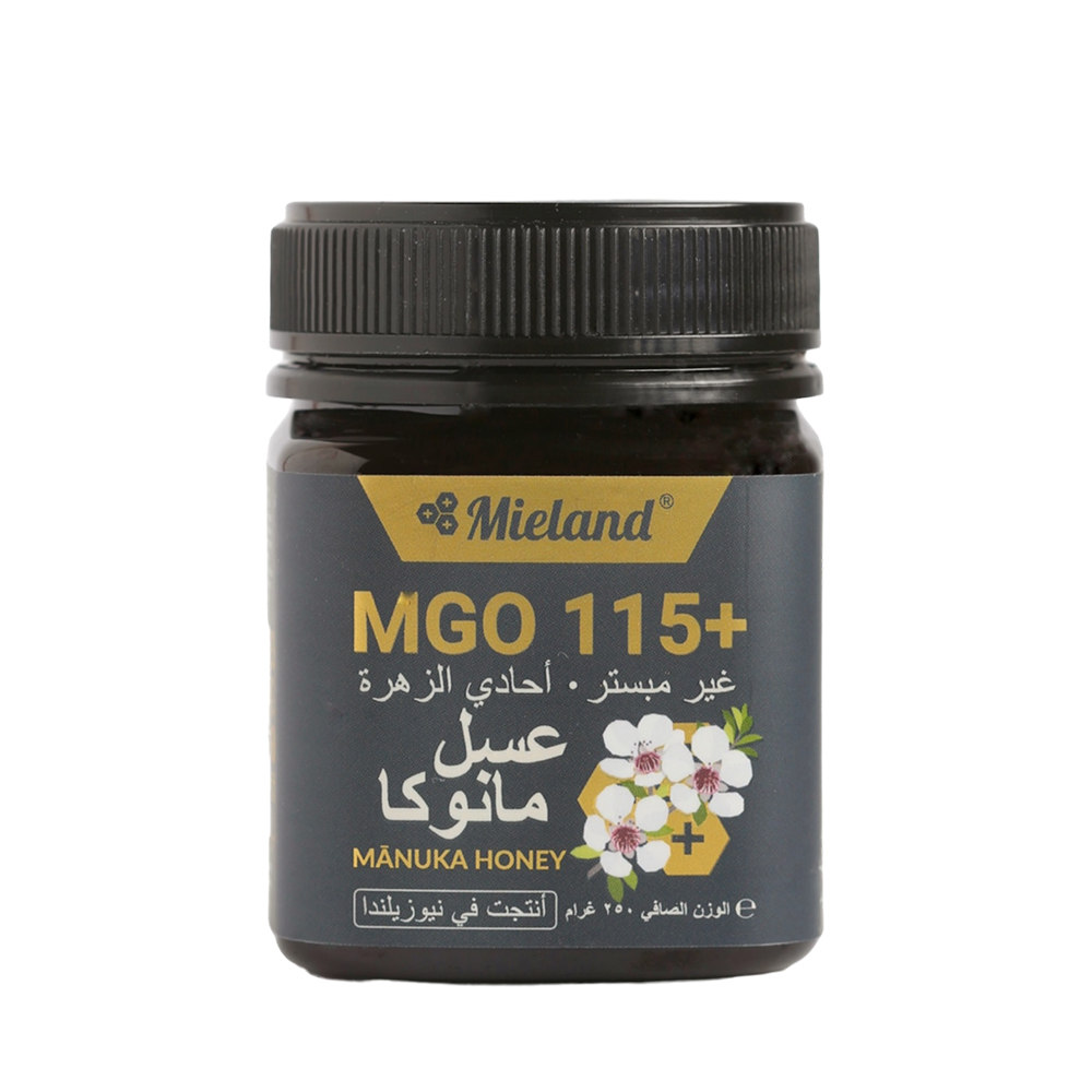 عسل المانوكا النيوزلندي ( +115 MGO ) ربع كيلو من Mieland