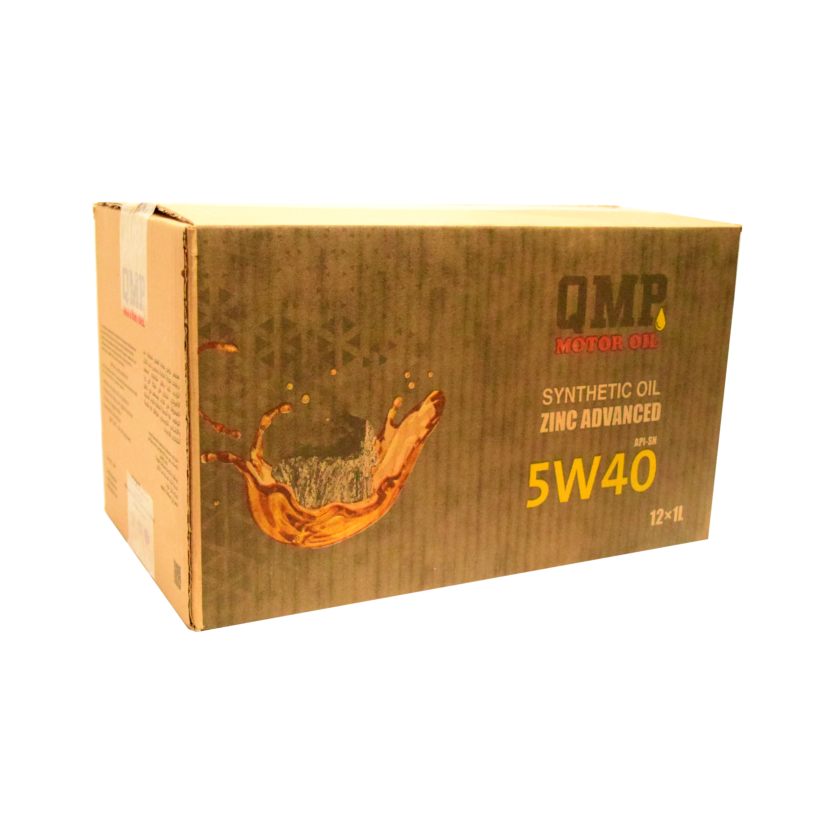 زيت 5w40 تخليقي بالكامل من QMP