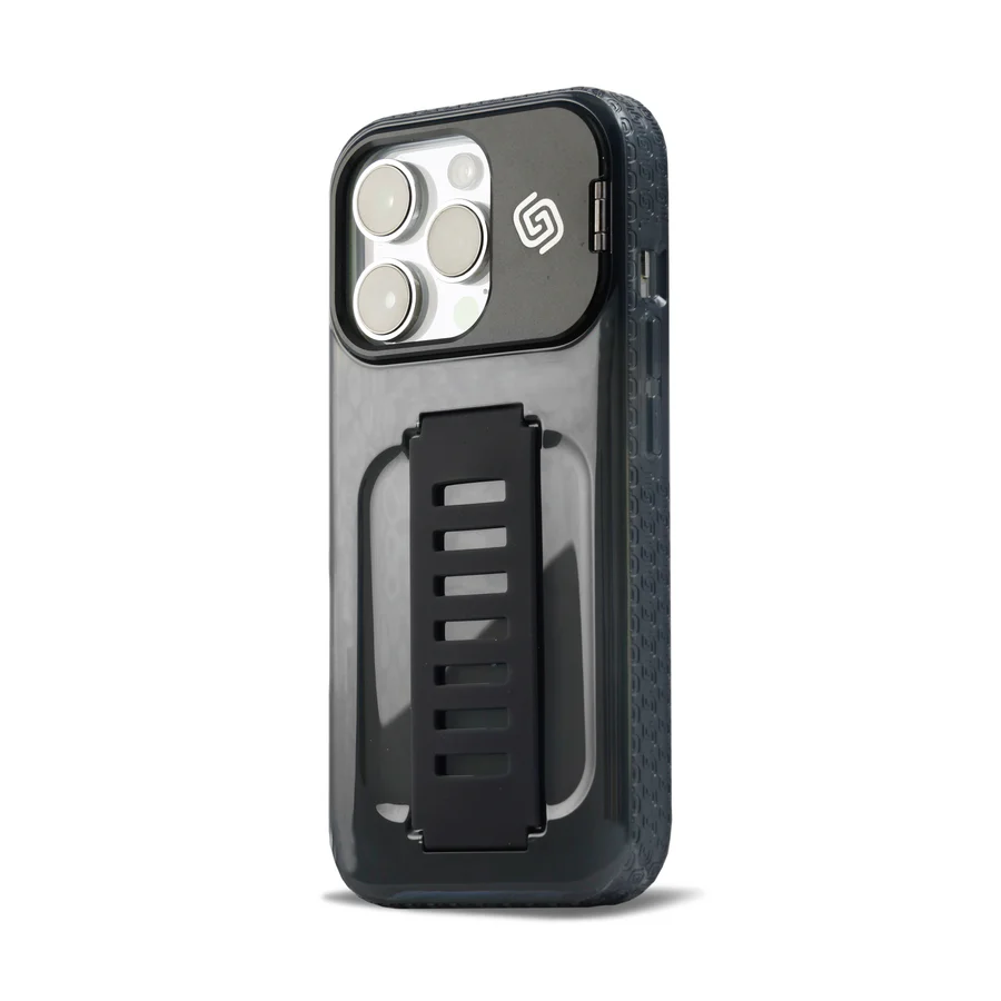 GRIP2U IPHONE 16 SERIES BOOST WITH KICKSTAND CASE SMOKEY