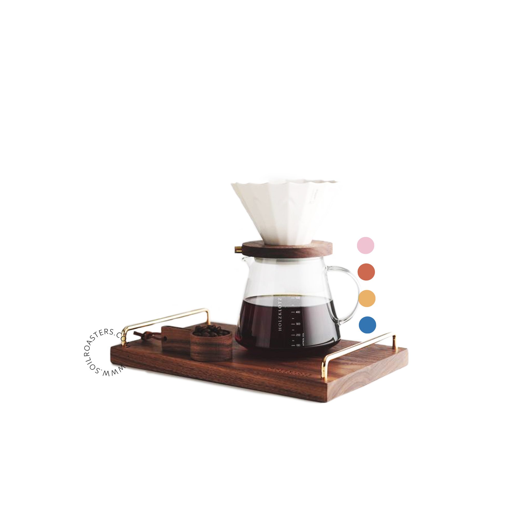 A27 Dripper Set 01 ( 2 Cups ) - HOLZKLOTZ