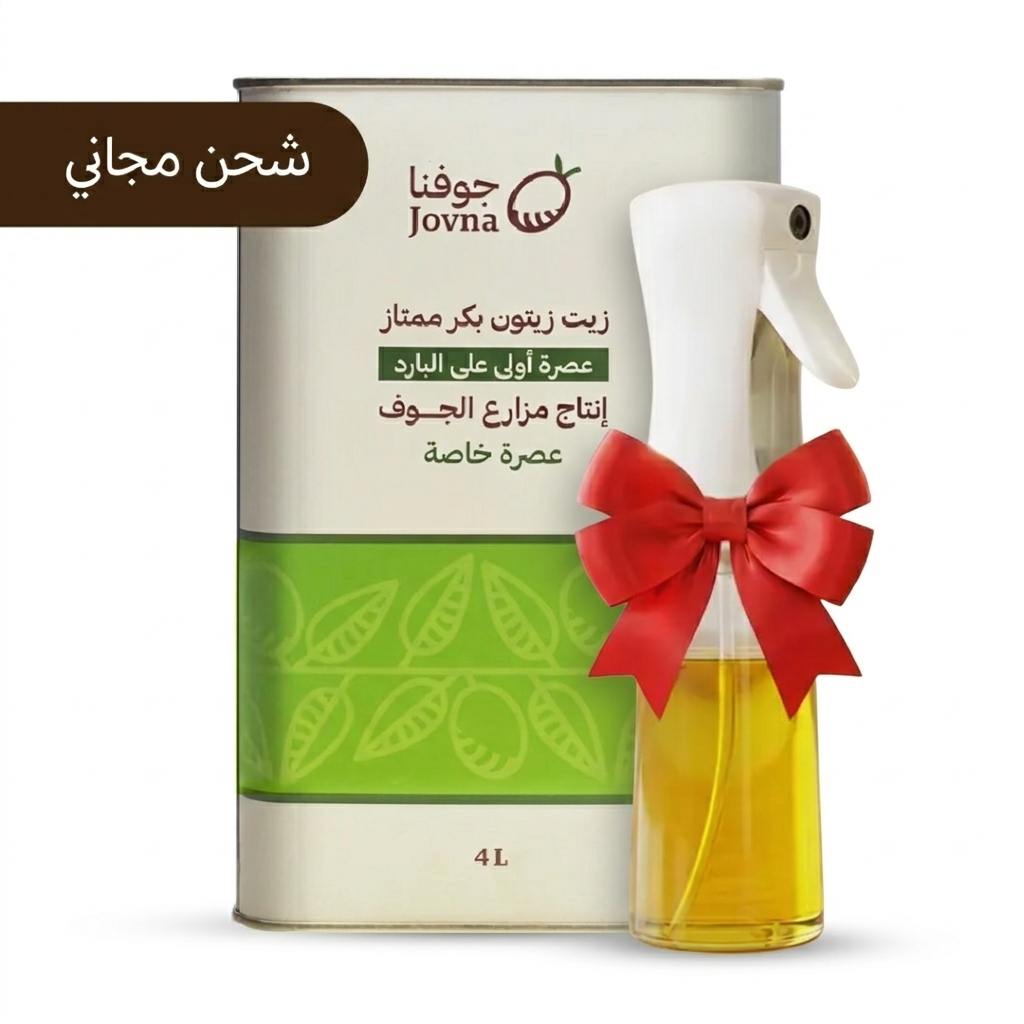 زيت زيتون 4 لتر عصرة اولى على البارد بكر ممتاز