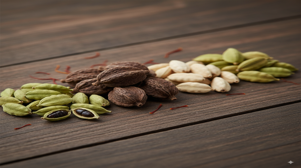 Cardamom section