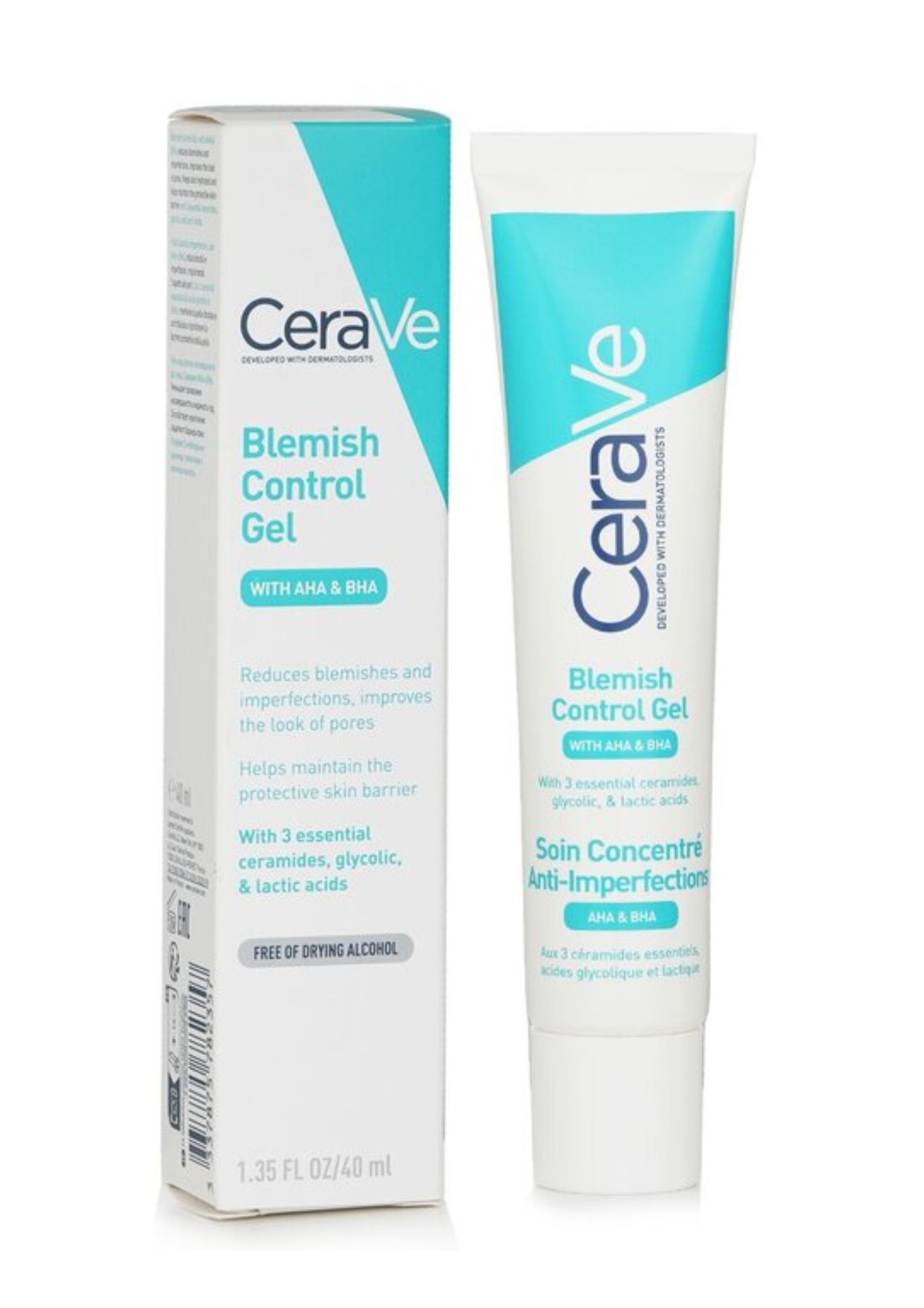 CeraVe Blemish Control Gel Moisturizer With 2% Salicylic Acid And Niacinamide For Blemish Prone Skin 40ml