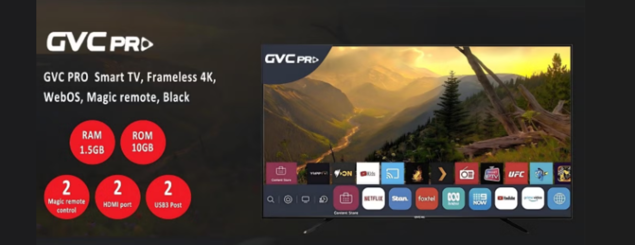 GVC PRO TV 70 INCH WEB OS