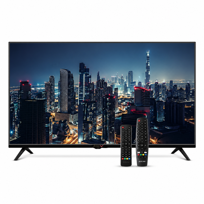  شاشة جي في سي برو 50 بوصة مع رسيفر 50GW6101 - 4k , webOs 
