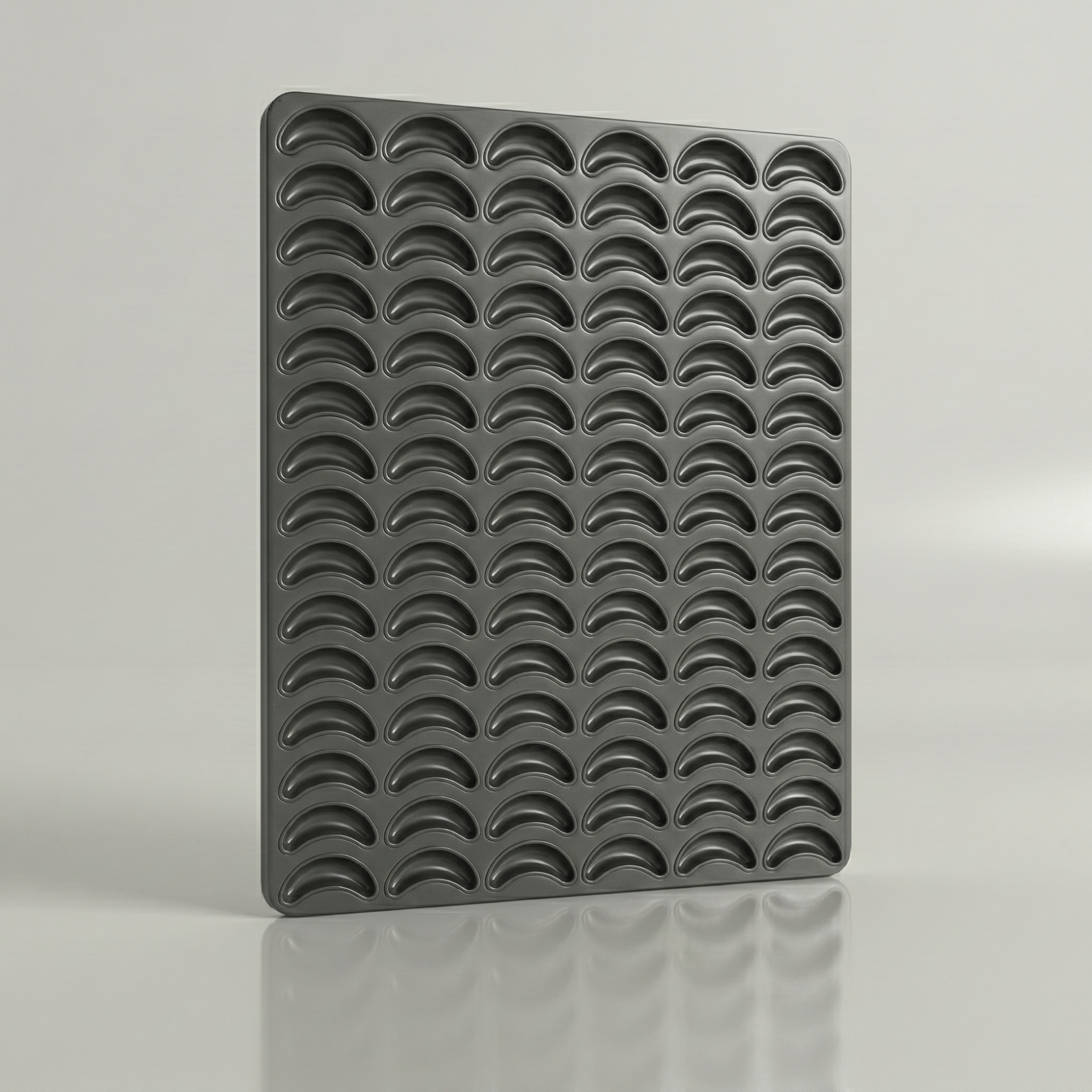Non-Stick Teflon Mini Croissant Baking Tray 80x60 cm 96 Cavities