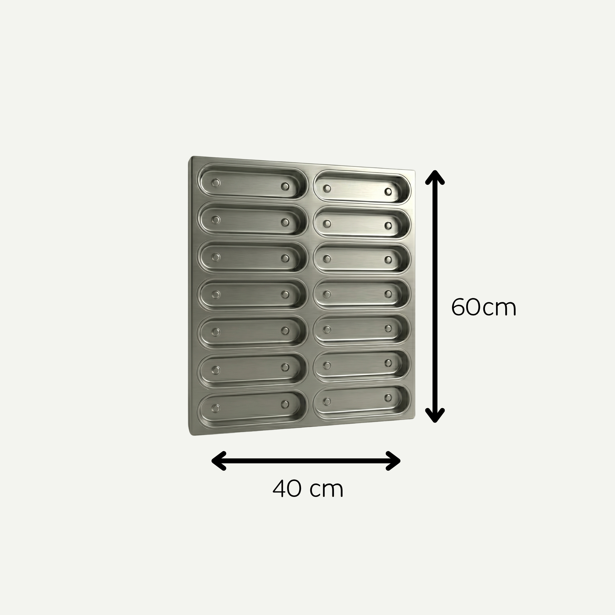 Non-Stick Baguette Bread Pan 14 Slots