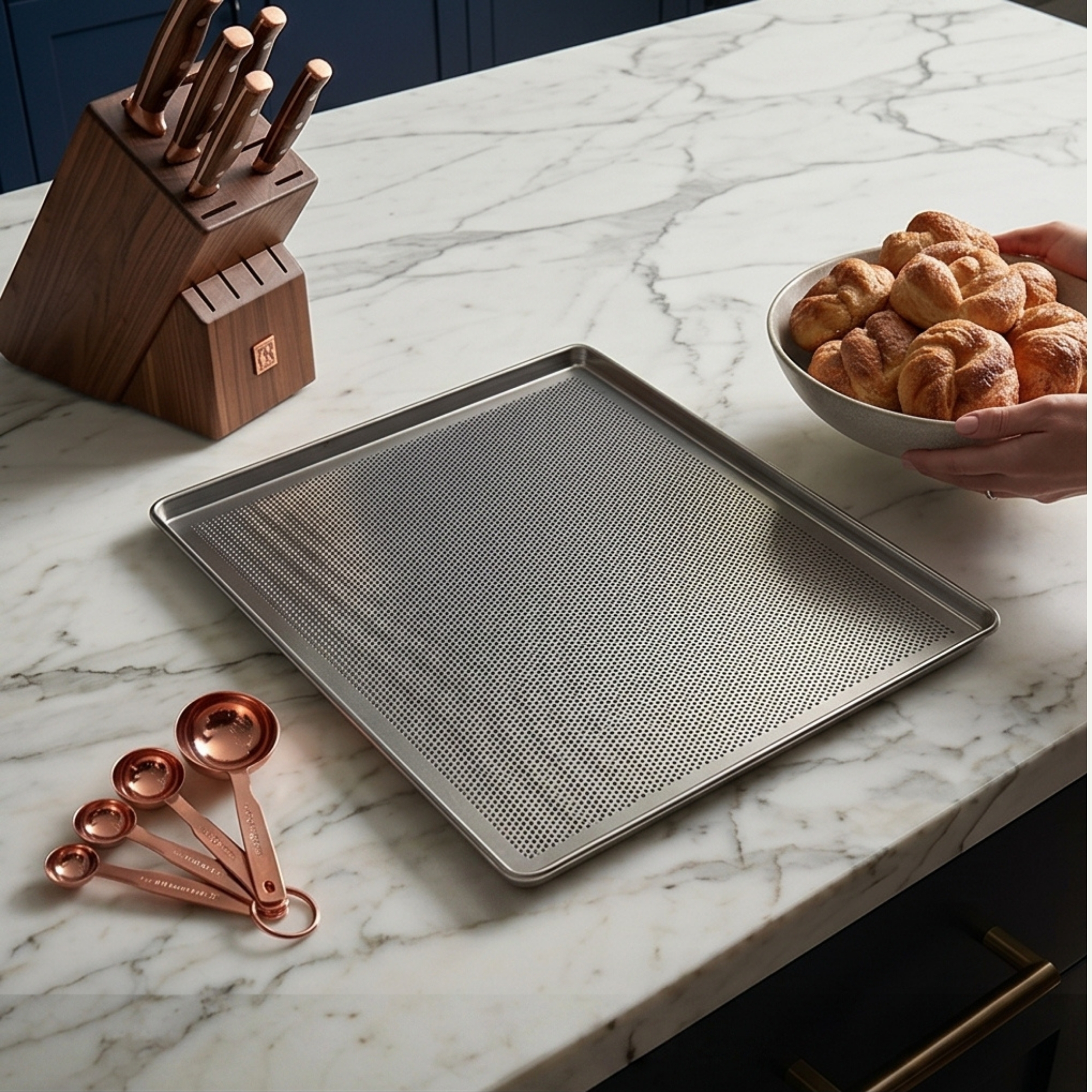 Bakery Baking Tray with Even Heat Distribution