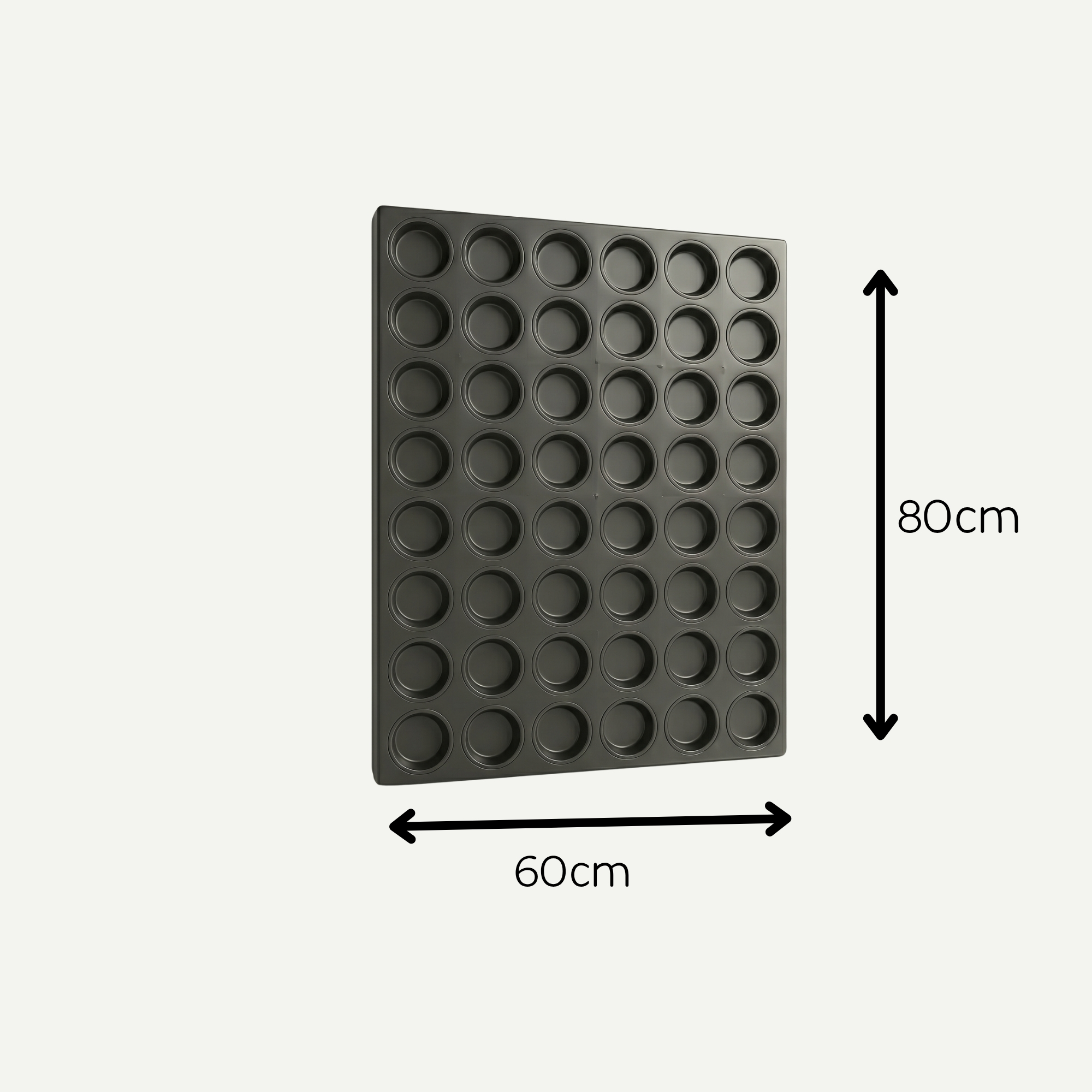 Commercial non-stick burger bun tray for bakeries and restaurants
