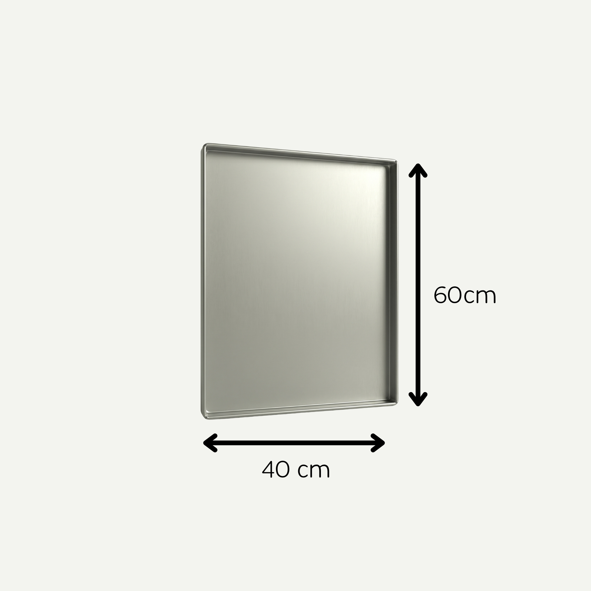 صاج فرن ألمنيوم احترافي مقاس 60×80 سم
