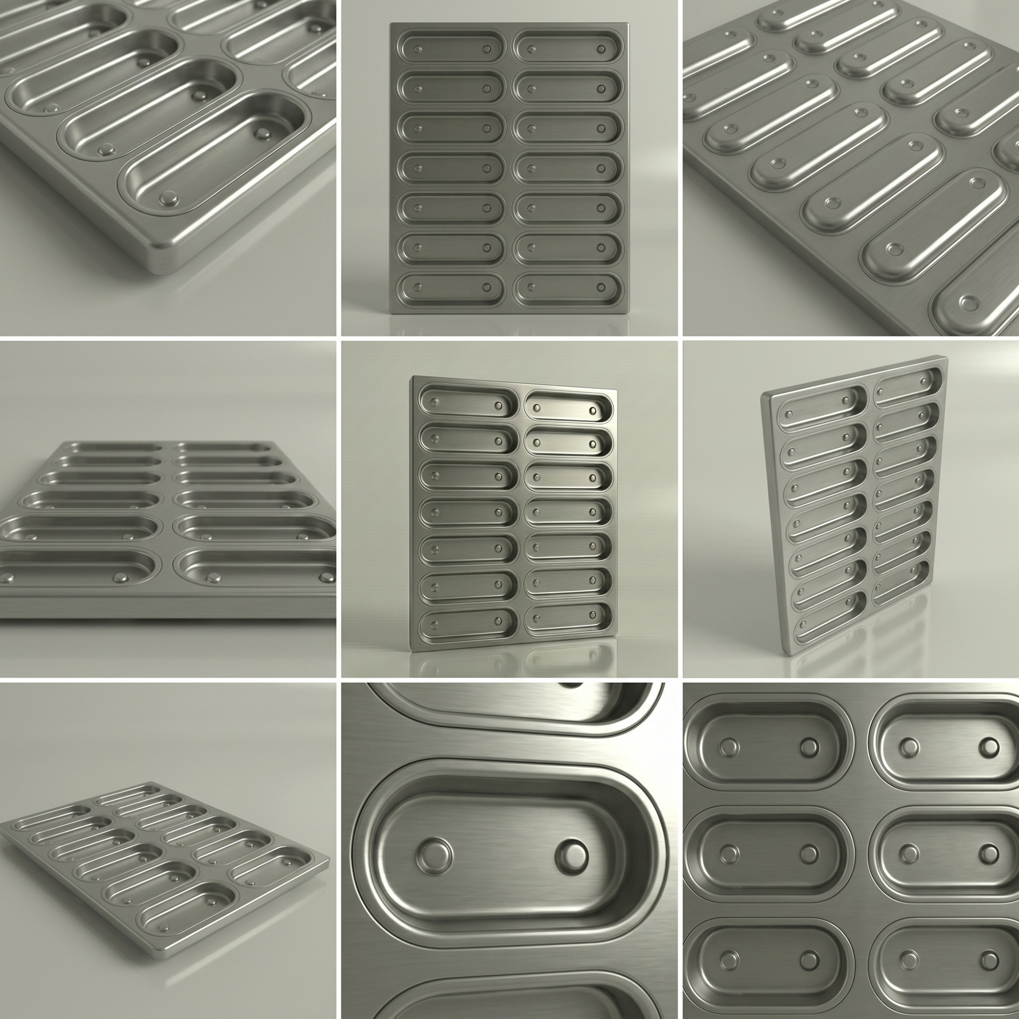 Professional Hot Dog Bun Tray Teflon Coated