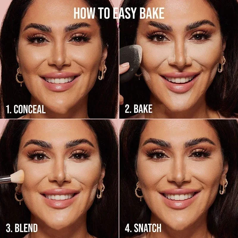 بودرة هدى بيوتي الدقيقة Easy Bake لوس باودر لتثبيت المكياج 