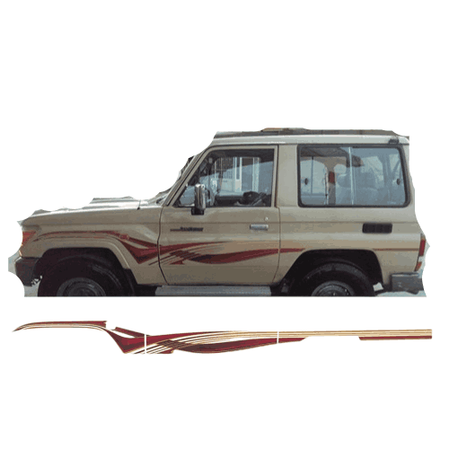 خط لاندكروزر ربع 2007 سعودي