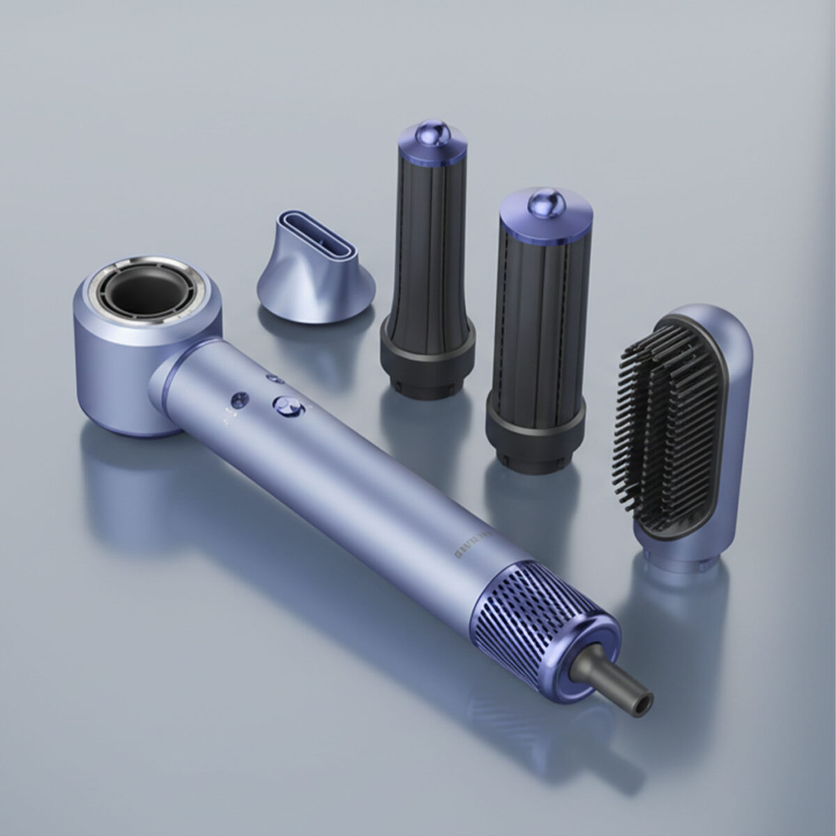  Rebune Final Ionic Hair Dryer and Styler with High Speed BLDC Motor 5 in 1 