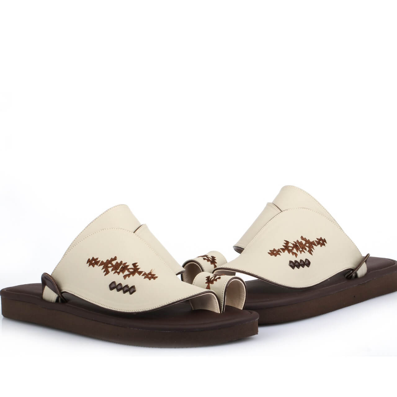 Genuine leather slipper