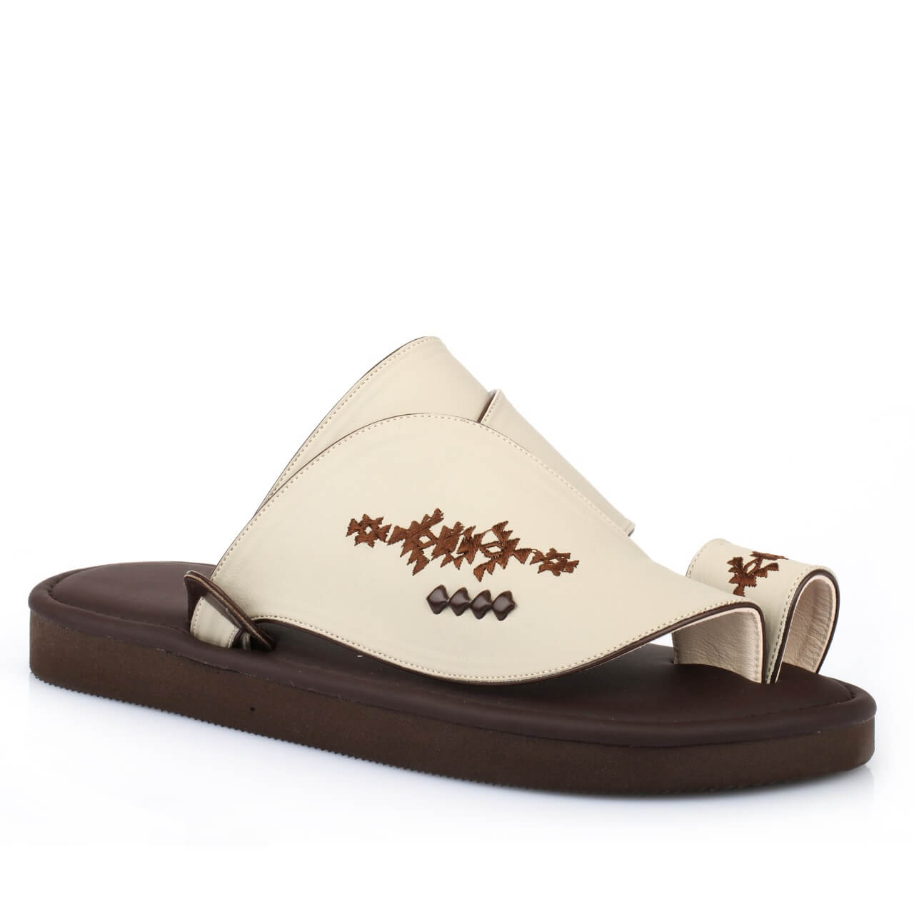 Genuine leather slipper