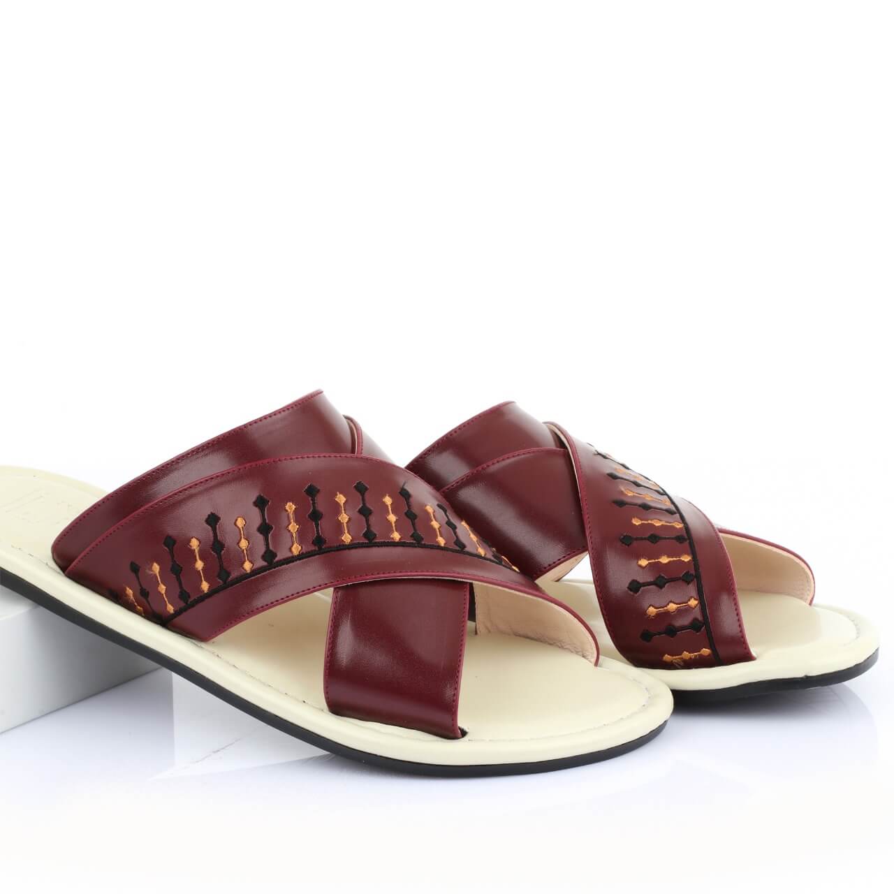 elite shoe Genuine leather slipper 