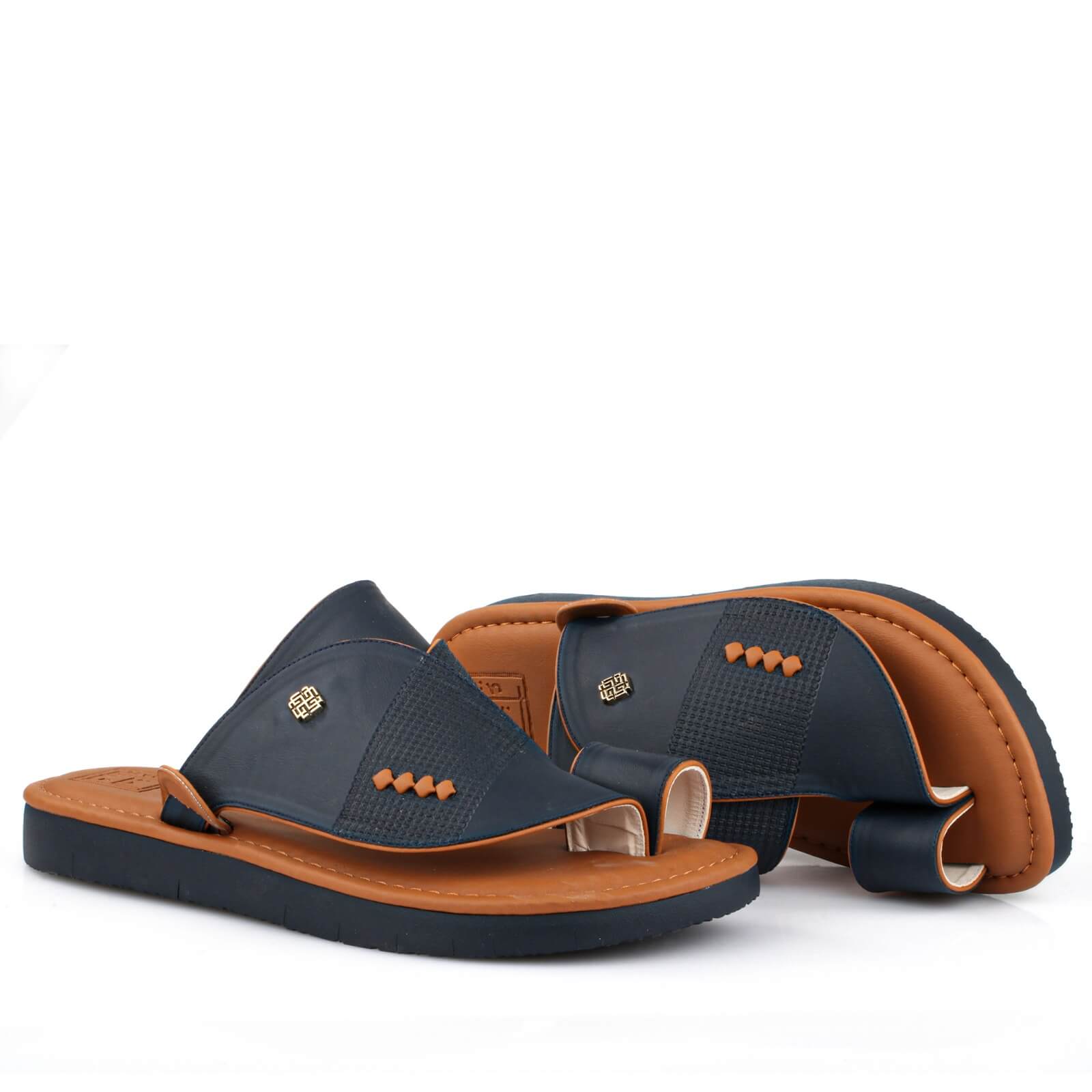 mew men slippers dark blue color