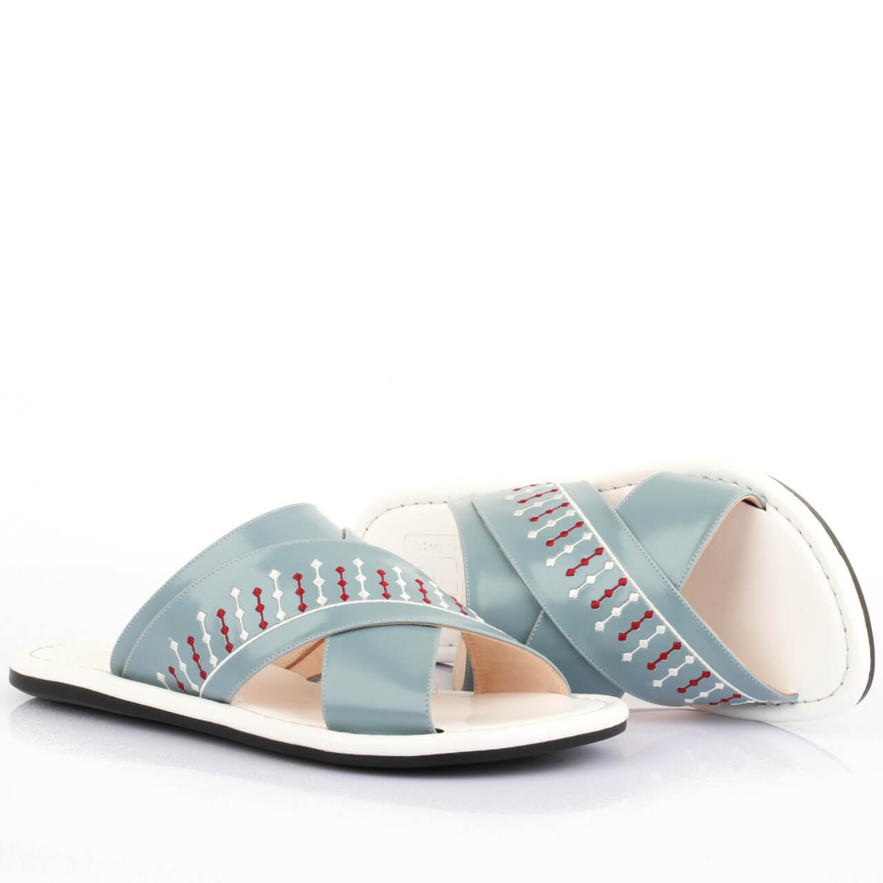 Genuine leather slipper
