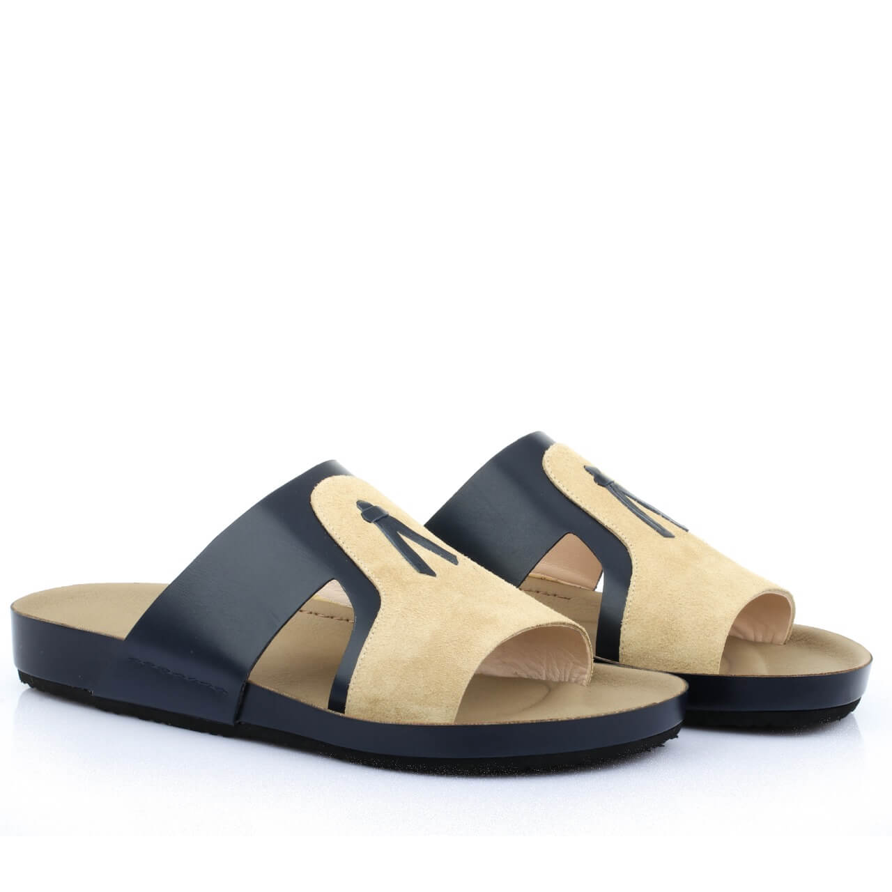 Genuine leather slipper