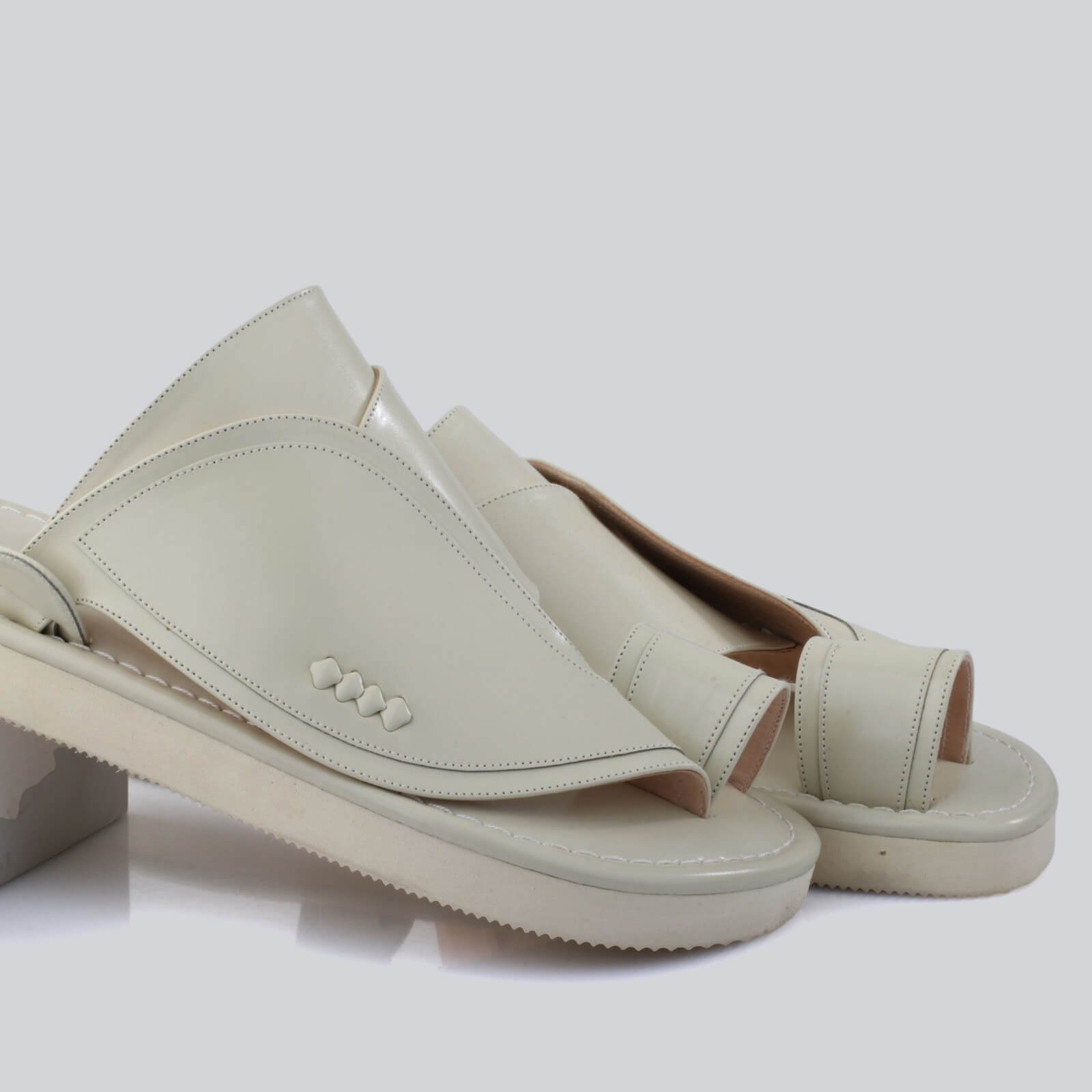 Men's leather sandals at discounted prices