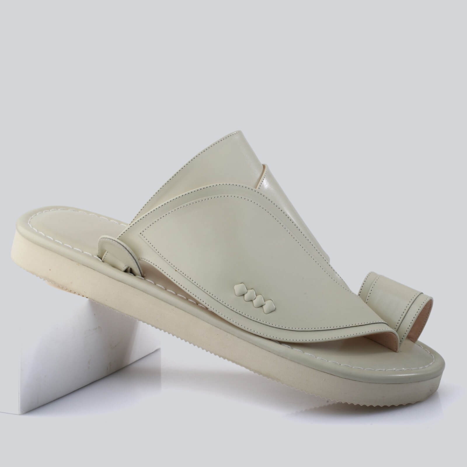 Men's leather sandals at discounted prices