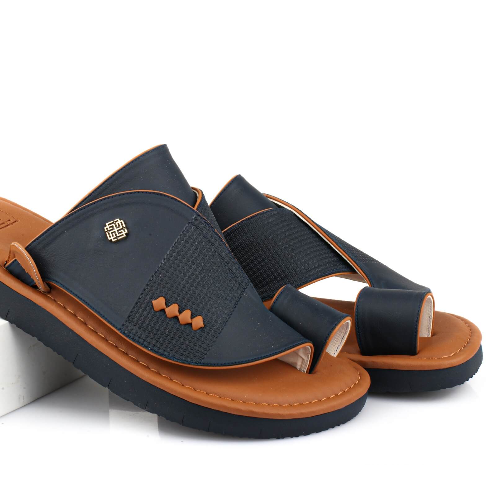 mew men slippers dark blue color