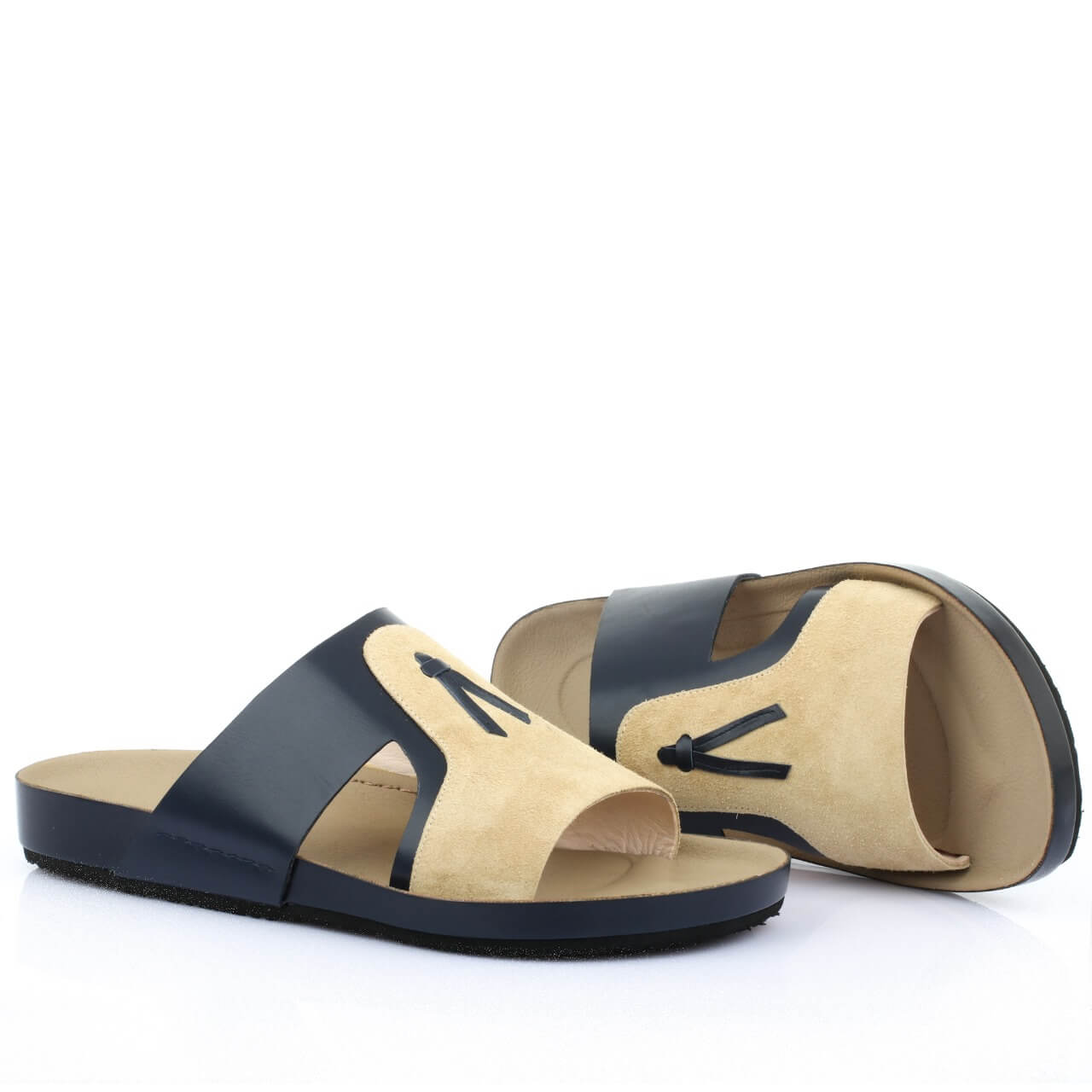 Genuine leather slipper