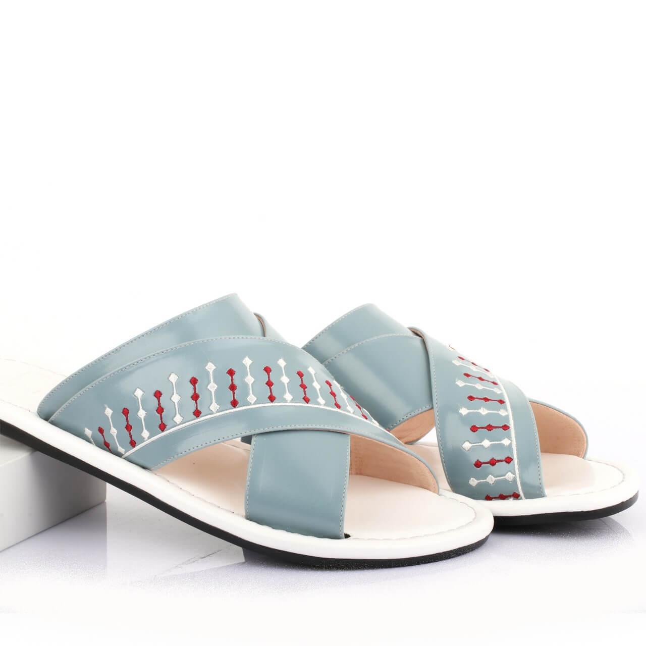 Genuine leather slipper