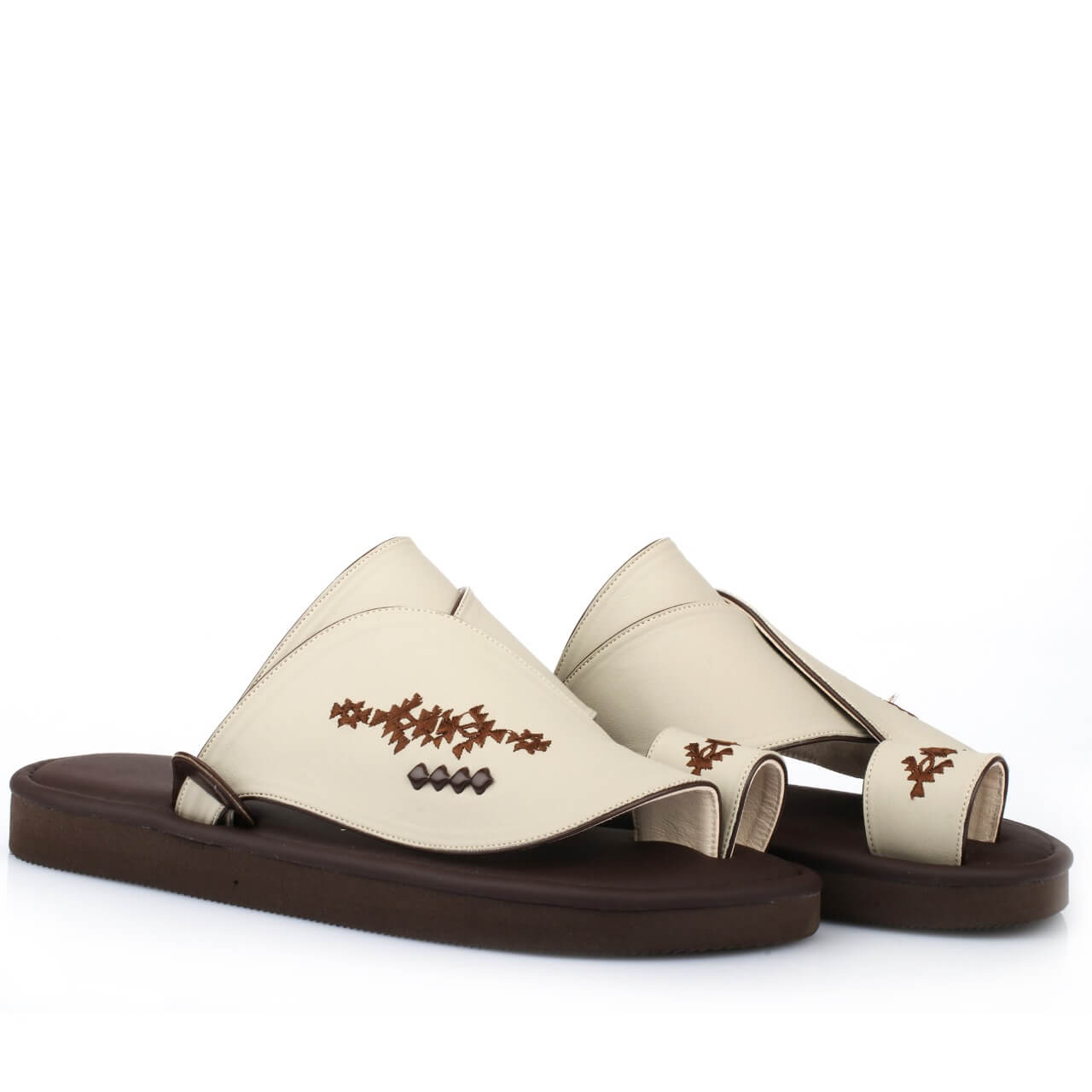 Genuine leather slipper