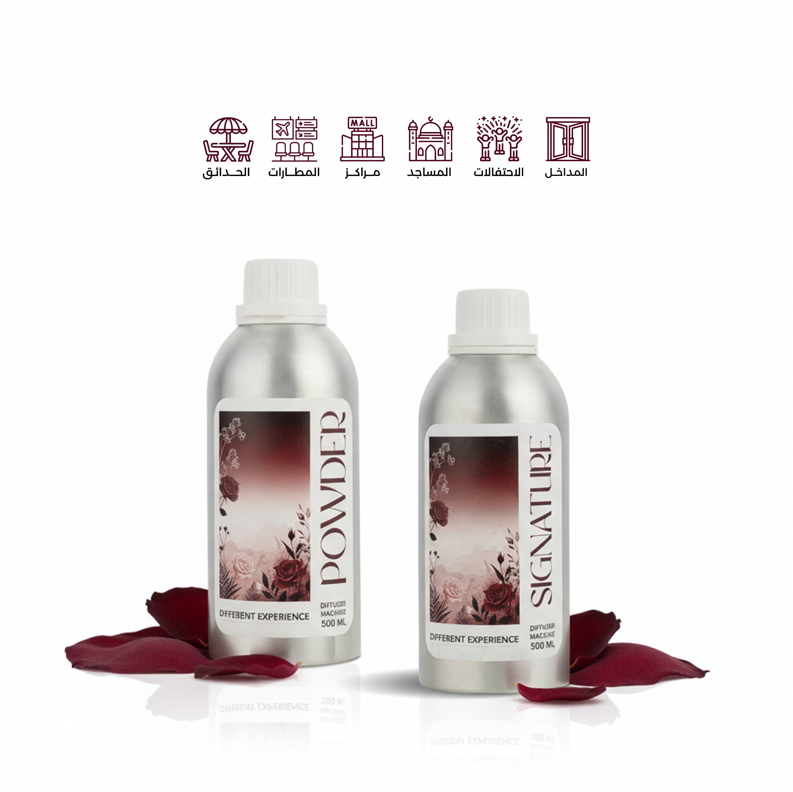  باقة الزيوت العطريه 2x500ml 
