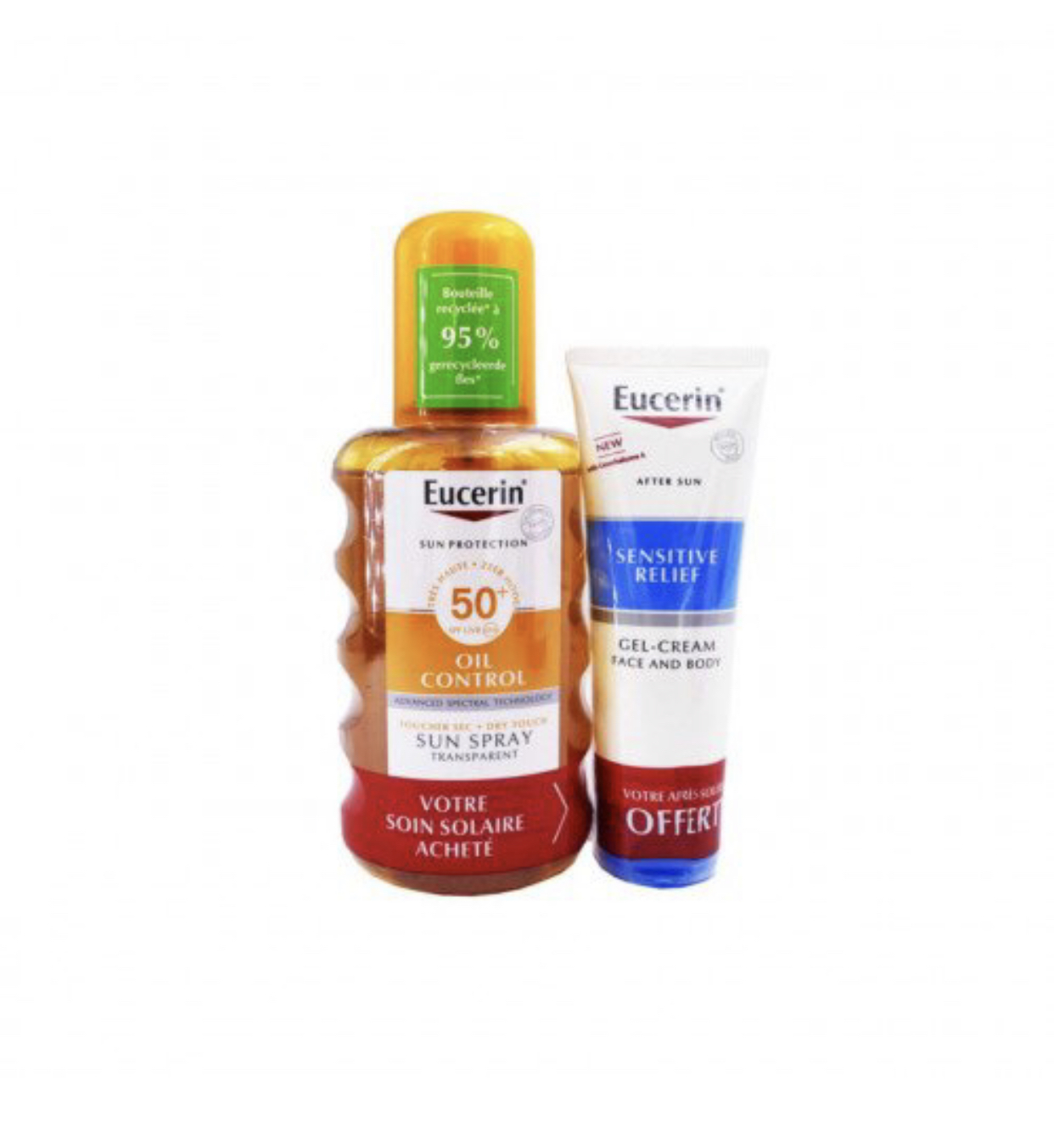 Eucerin Sun Gel-Cream Oil Control SPF 50 for Oily Skin - 50 ml - كريم